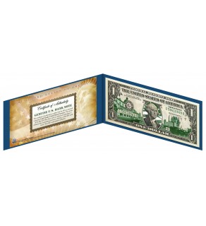 ARKANSAS State $1 Bill - Genuine Legal Tender - U.S. One-Dollar Currency " Green "