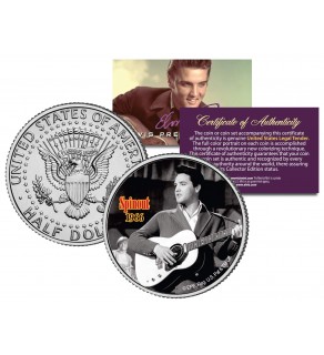 ELVIS PRESLEY - Spinout - MOVIE JFK Kennedy Half Dollar US Coin - Officially Licensed