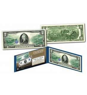 1914 Series $10 Andrew Jackson Federal Reserve Note designed on a Modern $2 Bill