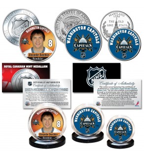 WASHINGTON CAPITALS Alexander Ovechkin 2018 Stanley Cup Champions NHL Hockey Officially Licensed 3-Coin Set 