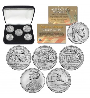 2023 American Women Quarters US Mint 5-Coin Full Set in Capsules w/ BOX (D-Mint)