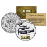 World War II - BATTLE OF BRITAIN - JFK Kennedy Half Dollar US Coin