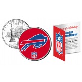 BUFFALO BILLS NFL New York US Statehood Quarter Colorized Coin  - Officially Licensed
