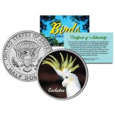 COCKATOO Collectible Birds JFK Kennedy Half Dollar Colorized US Coin