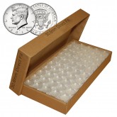 1000 Direct Fit Airtight 30.6mm Coin Holders Capsules For JFK HALF DOLLARS