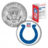 INDIANAPOLIS COLTS NFL JFK Kennedy Half Dollar US Colorized Coin - Officially Licensed