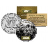 World War II - GENERAL EISENHOWER - JFK Kennedy Half Dollar US Coin