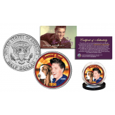 Elvis Presley * Hound Dog * Officially Licensed JFK Kennedy Half Dollar U.S. Coin with COA