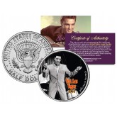 ELVIS PRESLEY - Viva Las Vegas - MOVIE JFK Kennedy Half Dollar US Coin - Officially Licensed