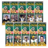 BRETT FAVRE 24K Gold Plated US Statehood Colorized Quarters 10-Coin Complete Set - Officially Licensed