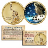 American Innovation DELAWARE 2019 Statehood $1 Dollar Uncirculated COLORIZED Coin