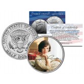 Jacqueline Kennedy Onassis JFK Kennedy Half Dollar US Coin - Color Signature