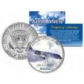 Japan All Nippon Airways R2-D2 Jet Plane STAR WARS - Colorized JFK Half Dollar U.S. Coin