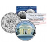 JEFFERSON MEMORIAL - Washington D.C. - JFK Kennedy Half Dollar U.S. Coin