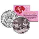 I Love Lucy - The Chocolate Scene - JFK Kennedy Half Dollar US Coin - Lucille Ball - Officially Licensed