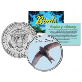 SPINE-TAILED Collectible Birds JFK Kennedy Half Dollar Colorized US Coin PAPUAN SWIFT