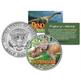 PACHYRHINOSAURUS Collectible Dinosaur JFK Kennedy Half Dollar U.S. Colorized Coin