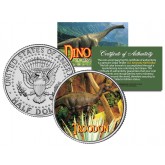 TROODON Collectible Dinosaur JFK Kennedy Half Dollar U.S. Colorized Coin 