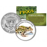 NORTHERN LEOPARD FROG Collectible Frogs JFK Kennedy Half Dollar US Colorized Coin