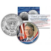 President JAMES Jimmy CARTER - In Office 1977-1981 - JFK Half Dollar U.S. Coin
