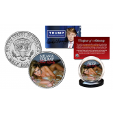 MELANIA TRUMP Presidential First Lady of the United States 2016 JFK Kennedy Half Dollar U.S. Coin 