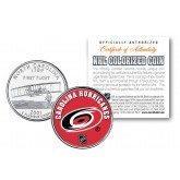 CAROLINA HURRICANES NHL Hockey North Carolina Statehood Quarter U.S. Colorized Coin - Officially Licensed