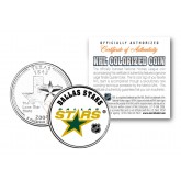 DALLAS STARS NHL Hockey Texas Statehood Quarter U.S. Colorized Coin - Officially Licensed