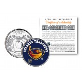 ATLANTA THRASHERS NHL Hockey Georgia Statehood Quarter U.S. Colorized Coin - Officially Licensed