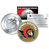 OTTAWA SENATORS Royal Canadian Mint Medallion NHL Colorized Coin - Officially Licensed