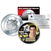 2005-06 SIDNEY CROSBY Royal Canadian Mint Medallion NHL DEBUT Rookie Coin - Officially Licensed