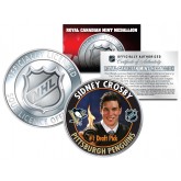 2005-06 SIDNEY CROSBY Royal Canadian Mint Medallion NHL #1 DRAFT PICK Rookie Coin - Officially Licensed