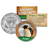 PENGUIN - Animal Kingdom Series - JFK Kennedy Half Dollar U.S. Colorized Coin