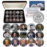 PERSON OF THE YEAR JFK Half Dollar U.S. ULTIMATE 15-Coin Set with Premium Deluxe Display Box