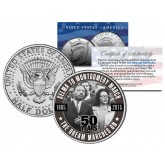 SELMA TO MONTGOMERY MARCH - 50 Years - Colorized 2015 JFK Half Dollar U.S. Coin - Martin Luther King Jr