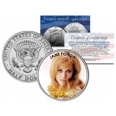 JANE FONDA - Sex Symbol of the 1960s - Colorized JFK Kennedy Half Dollar U.S. Coin