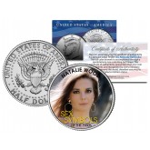 NATALIE WOOD - Sex Symbol of the 1960s - Colorized JFK Kennedy Half Dollar U.S. Coin