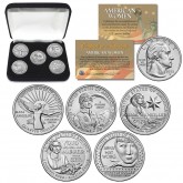 2022 American Women Quarters US Mint 5-Coin Full Set in Capsules w/ BOX (D-Mint)