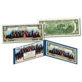 2017 WORLD LEADERS Colorized Genuine Legal Tender U.S. $2 Bill Banknote