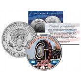 WORLD'S FAIR - 50th Anniversary - NEW YORK 1964-2014 Ferris Wheel Giant Tire JFK Half Dollar Coin