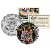 WIZARD OF OZ "Cast Scene  " JFK Kennedy Half Dollar US Coin - Officially Licensed
