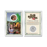 WIZARD OF OZ - Glinda & Wicked Witch JFK Kennedy Half Dollar U.S. Coin with 4x6 Lens Display