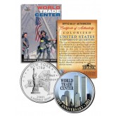 WORLD TRADE CENTER - 1st Anniversary - 9/11 New York State Quarter U.S. Coin WTC