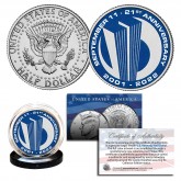 WORLD TRADE CENTER * 21st Anniversary * 9/11 2001-2022 JFK Kennedy Half Dollar U.S. Coin WTC Towers