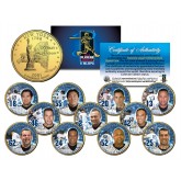 2009 YANKEE STADIUM INAUGURAL SEASON Quarters 11-Coin Team Set 24K Gold Plated - WORLD SERIES CHAMPIONS - Derek Jeter