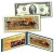 Semiquincentennial 250th Anniversary of the United States July 4 2026 Official Legal Tender $2 Bill with original 1976 Bicentennial Four Stamp Strip