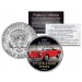 1967 FERRARI - 275 GTB-4 NART SPYDER - Most Expensive Cars Sold at Auction - Colorized JFK Half Dollar U.S. Coin