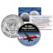 Air Asia Flight Q28501 - In Memoriam - Colorized 2014 JFK Kennedy Half Dollar U.S. Coin