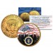 LIVING PRESIDENTS * Americana * Colorized JFK Kennedy Half Dollar U.S. Coin 24K Gold Plated JIMMY CARTER