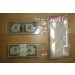 100 Self Adhesive & Resealable 3.5"x7" Clear Poly BAGS for Currency Banknote Bills