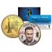 DEREK JETER Colorized New York State Quarter U.S. 24K Gold Plated Coin YANKEES - Officially Licensed